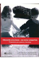 Papel EDUCACION EMOCIONAL UNA TAREA COMPARTIDA PROPUESTAS PAR  A PADRES Y DOCENTES