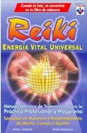 Papel REIKI ENERGIA VITAL UNIVERSAL METODO HOLISTICO DE TRATA