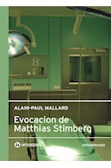 Papel EVOCACION DE MATTHIAS STIMMBERG (COLECCION IZ LATINOAMERICANA 44) (BOLSILLO)