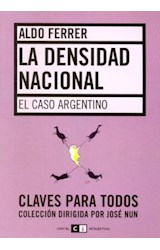 Papel DENSIDAD NACIONAL EL CASO ARGENTINO