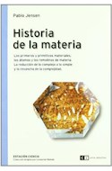 Papel HISTORIA DE LA MATERIA (COLECCION ESTACION CIENCIA)