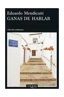 Papel GANAS DE HABLAR (COLECCION ANDANZAS)