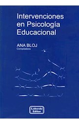Papel INTERVENCIONES EN PSICOLOGIA EDUCACIONAL