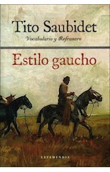 Papel ESTILO GAUCHO (VOCABULARIO Y REFRANERO)