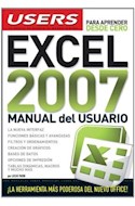 Papel EXCEL 2007 MANUAL DEL USUARIO (MANUALES USERS)