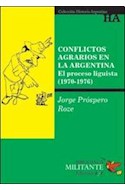 Papel CONFLICTOS AGRARIOS EN LA ARGENTINA EL PROCESO LIGUISTA  (1970-1976) (HISTORIA ARGENTINA)