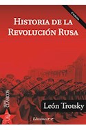 Papel HISTORIA DE LA REVOLUCION RUSA (2 EDICION) (SERIE CLASI  COS)