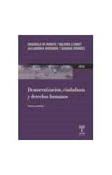 Papel DEMOCRATIZACION CIUDADANIA Y DERECHOS HUMANOS (COLECCION CIENCIAS SOCIALES)