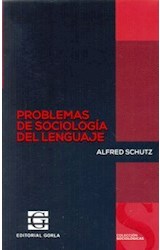Papel PROBLEMAS DE SOCIOLOGIA DEL LENGUAJE (COLECCION SOCIOLO  GICAS) (RUSTICO)