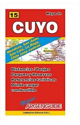 Papel MAPA DE RUTAS Y CAMINOS DE CUYO (MENDOZA SAN JUAN SAN LUIS LA RIOJA CHILE ZONA CENTRA) (MAPAS ARGENG
