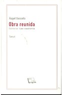 Papel OBRA REUNIDA (TOMO 1) (COLECCION PAMPA ARU)