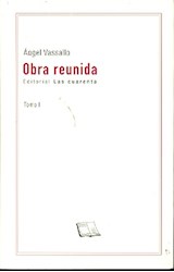 Papel OBRA REUNIDA (TOMO 1) (COLECCION PAMPA ARU)