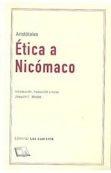 Papel ETICA A NICOMACO (COLECCION MITMA) [INTRODUCCION TRADUCCION Y NOTAS JOAQUIN E MEABE]
