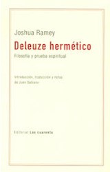 Papel DELEUZE HERMETICO FILOSOFIA Y PRUEBA ESPIRITUAL (COLECCION KALPA) (RUSTICO)