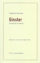 Papel GINSTER ESCRITO POR EL MISMO (COLECCION MITMA) (RUSTICA)