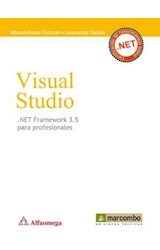 Papel VISUAL STUDIO .NET FRAMEWORK 3.5 PARA PROFESIONALES