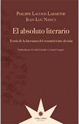 Papel ABSOLUTO LITERARIO TEORIA DE LA LITERATURA DEL ROMANTICISMO ALEMAN