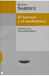 Papel BARROCO Y EL NEOBARROCO (COLECCION CUADERNOS DE PLATA) (BOLSILLO)