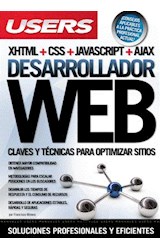 Papel DESARROLLADOR WEB CLAVES Y TECNICAS PARA OPTIMIZAR SITIOS (XHTML + CSS + JAVASCRIPT + AJAX