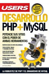 Papel DESARROLLO PHP + MYSQL POTENCIE SUS SITIOS CON EL PODER  DE AMBAS HERRAMIENTAS (MANUALES USERS)