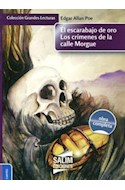 Papel ESCARABAJO DE ORO / CRIMENES DE LA CALLE MORGUE (COLECCION GRANDES LECTURAS 25) (OBRA COMPLETA)