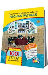 Papel FIGURITAS RECORTABLES PARA EL COLE FECHAS PATRIAS (ILUSTRADO) (RUSTICA)