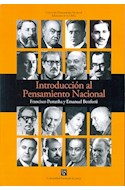 Papel INTRODUCCION AL PENSAMIENTO NACIONAL (COLECCION PENSAMIENTO NACIONAL)