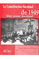 Papel CONSTITUCION NACIONAL DE 1949 UNA CAUSA NACIONAL
