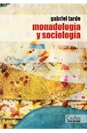 Papel MONADOLOGIA Y SOCIOLOGIA (SERIE PERENNE