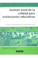 Papel GESTION TOTAL DE LA CALIDAD PARA INSTITUCIONES EDUCATIVAS