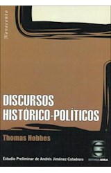 Papel DISCURSOS HISTORICO POLITICOS (COLECCION NOVECENTO)