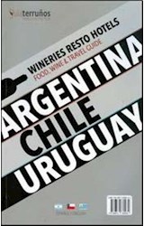 Papel ARGENTINA CHILE URUGUAY (ESPAÑOL/ENGLISH) (GUIA TERRUÑOS) (RUSTICO)