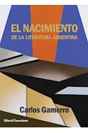 Papel NACIMIENTO DE LA LITERATURA ARGENTINA