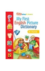 Papel MY FIRST ENGLISH PICTURE DICTIONARY AT HOME (STICK PLAY  & LEARN)