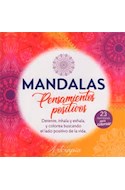 Papel MANDALAS PENSAMIENTOS POSITIVOS (COLECCION REIKI) [23 MANDALAS PARA COLOREAR]