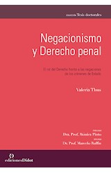 Papel NEGACIONISMO Y DERECHO PENAL (COLECCION TESIS DOCTORALES)