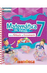 Papel MATEMATICA 7 MANDIOCA (EN VAIVEN) (NOVEDAD 2016)