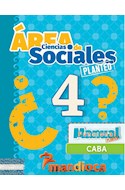 Papel AREA DE CIENCIAS SOCIALES 4 (CIUDAD) (SERIE PLANTEO) (NOVEDAD 2017)