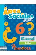 Papel AREA DE CIENCIAS SOCIALES 6 (CIUDAD) (SERIE PLANTEO) (NOVEDAD 2017)