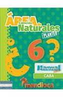 Papel AREA DE CIENCIAS NATURALES 6 MANDIOCA (CIUDAD) (SERIE PLANTEO) (NOVEDAD 2017)