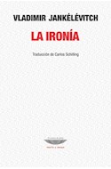 Papel IRONIA (COLECCION TEORIA Y ENSAYO)
