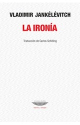 Papel IRONIA (COLECCION TEORIA Y ENSAYO)