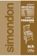 Papel SOBRE LA PSICOLOGIA 1956-1967 (COLECCION CLASES 19)