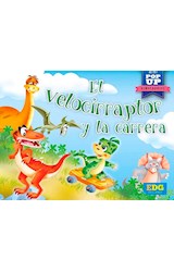 Papel VELOCIRRAPTOR Y LA CARRERA (COLECCION MINI POP UP DINOSAURIOS) (CARTONE)