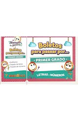 Papel BOLETOS PARA PASEAR POR PRIMER GRADO (SERIE VAMOS DE PASEO) (NOVEDAD 2017)