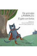 Papel DE ANIMALES Y ANIMALES EL GATO CON BOTAS (SERIE PLANETA AMARILLO) (+6 AÑOS)