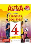 Papel CIENCIAS SOCIALES / NATURALES 4 PUERTO DE PALOS ACTIVA XXI (SANTA FE) (BINAREA) (NOVEDAD 2018)