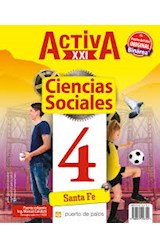 Papel CIENCIAS SOCIALES / NATURALES 4 PUERTO DE PALOS ACTIVA XXI (SANTA FE) (BINAREA) (NOVEDAD 2018)