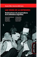 Papel VOCES DE LA REPRESION (COLECCION JUSTICIA TRANSICIONAL DERECHOS HUMANOS Y VIOLENCIA DE MASA)