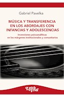 Papel MUSICA Y TRANSFERENCIA EN LOS ABORDAJES CON INFANCIAS Y ADOLESCENCIAS